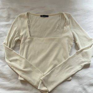Zara Square Neck Top